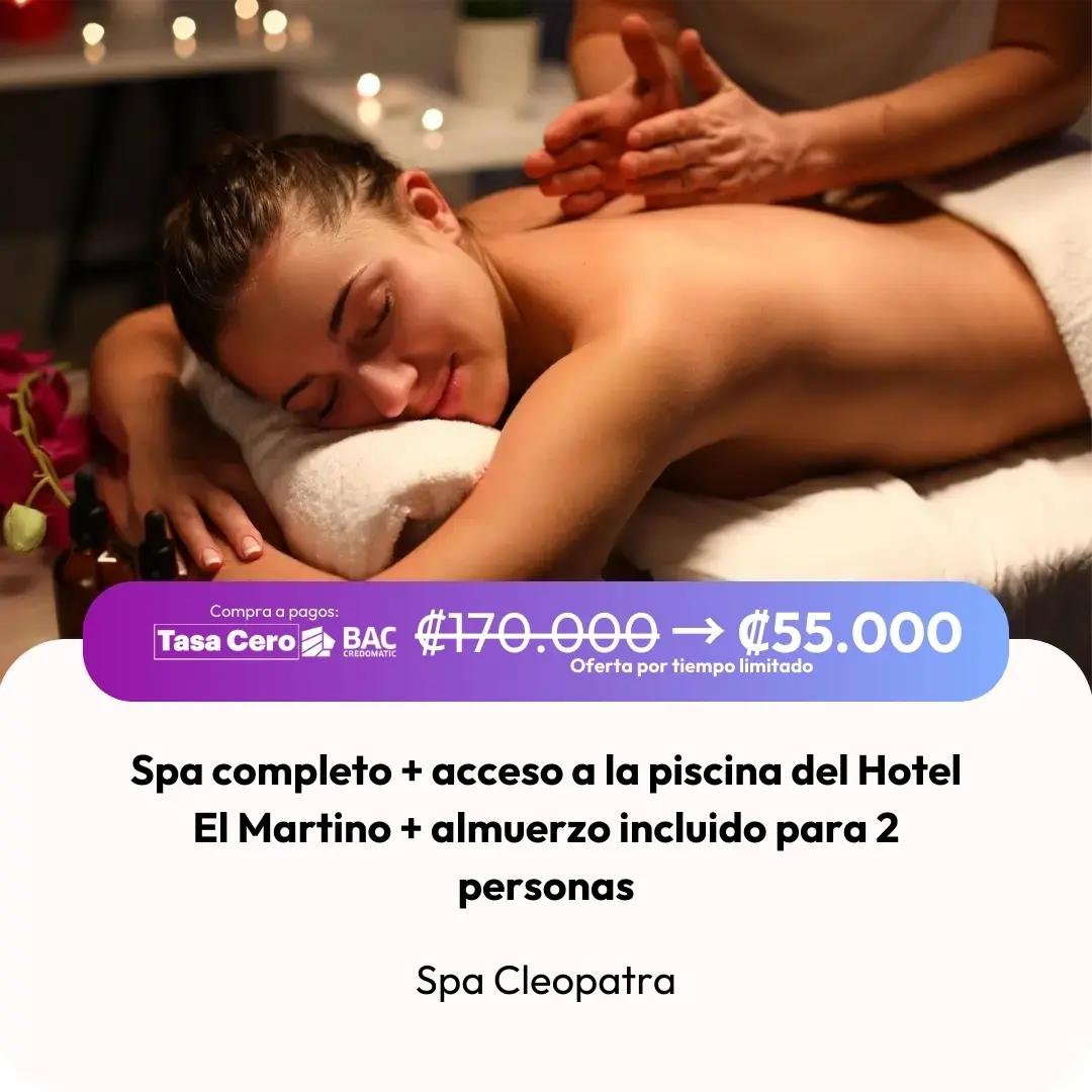 Almuerzo Un Dia De Spa Para Dos Personas Regala Una Cena Romántica